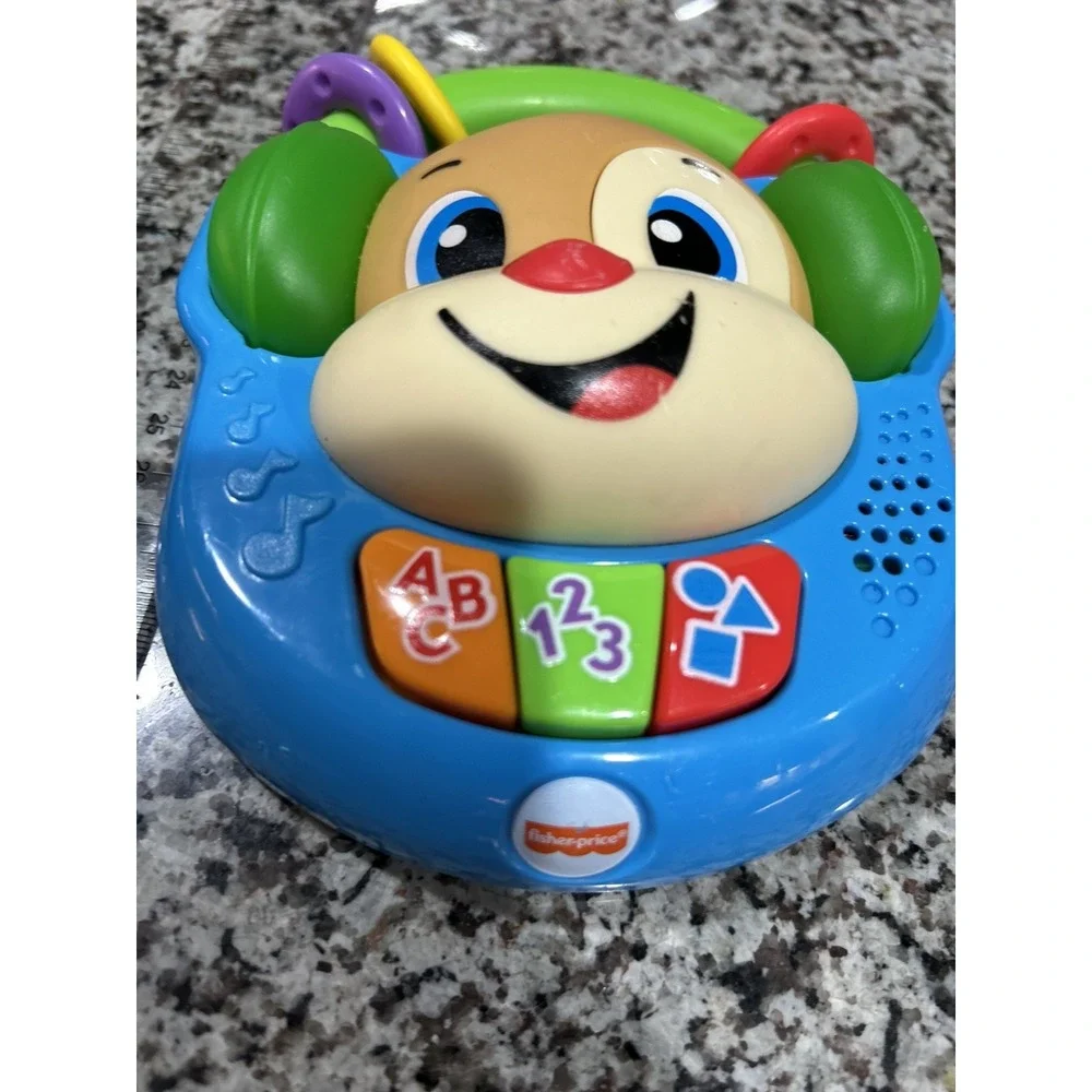 Fisher Price Lot of 2 Laugh & Learn Sing & Learn Music Player Working Baby Toy